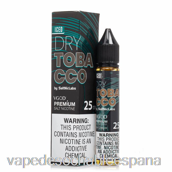 Vape España Tabaco Seco Helado - Vgod Saltnic - 30ml 25mg